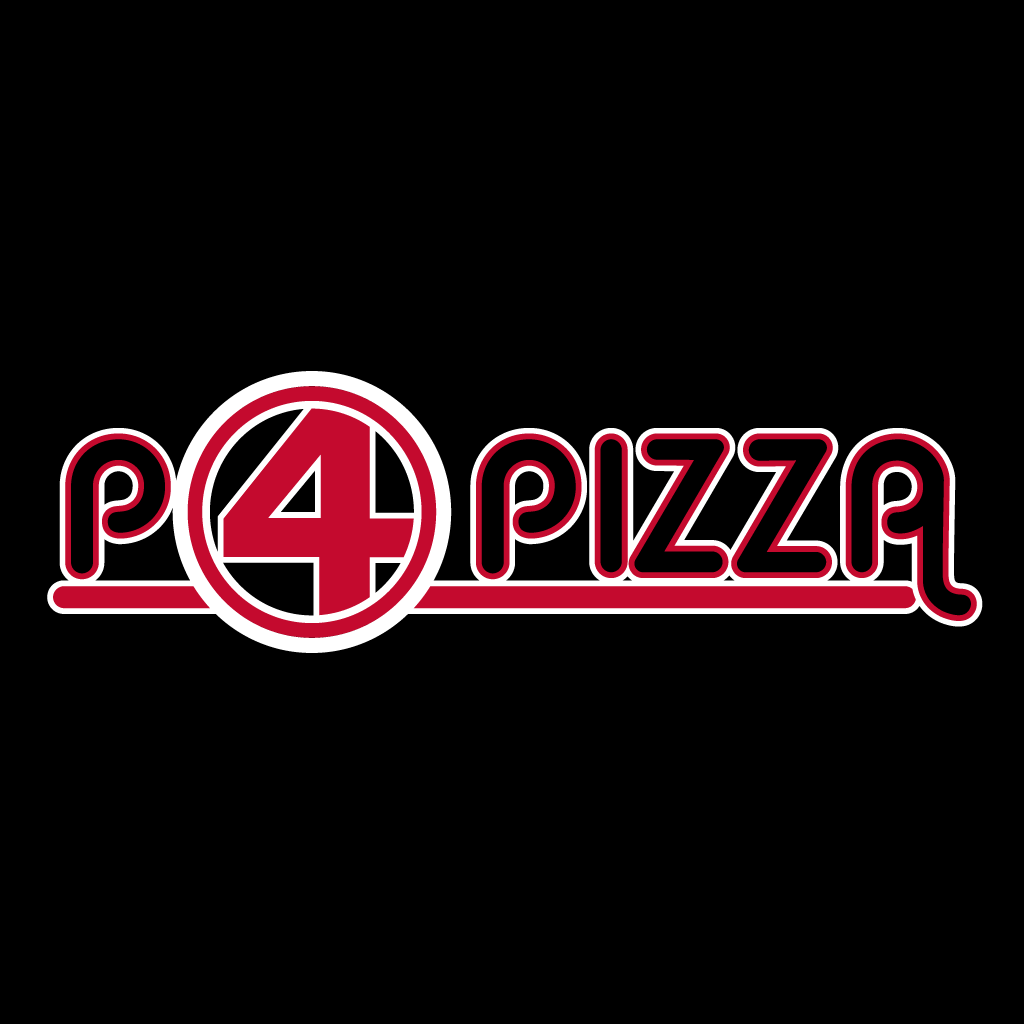 P4 Pizza Takeaway Logo
