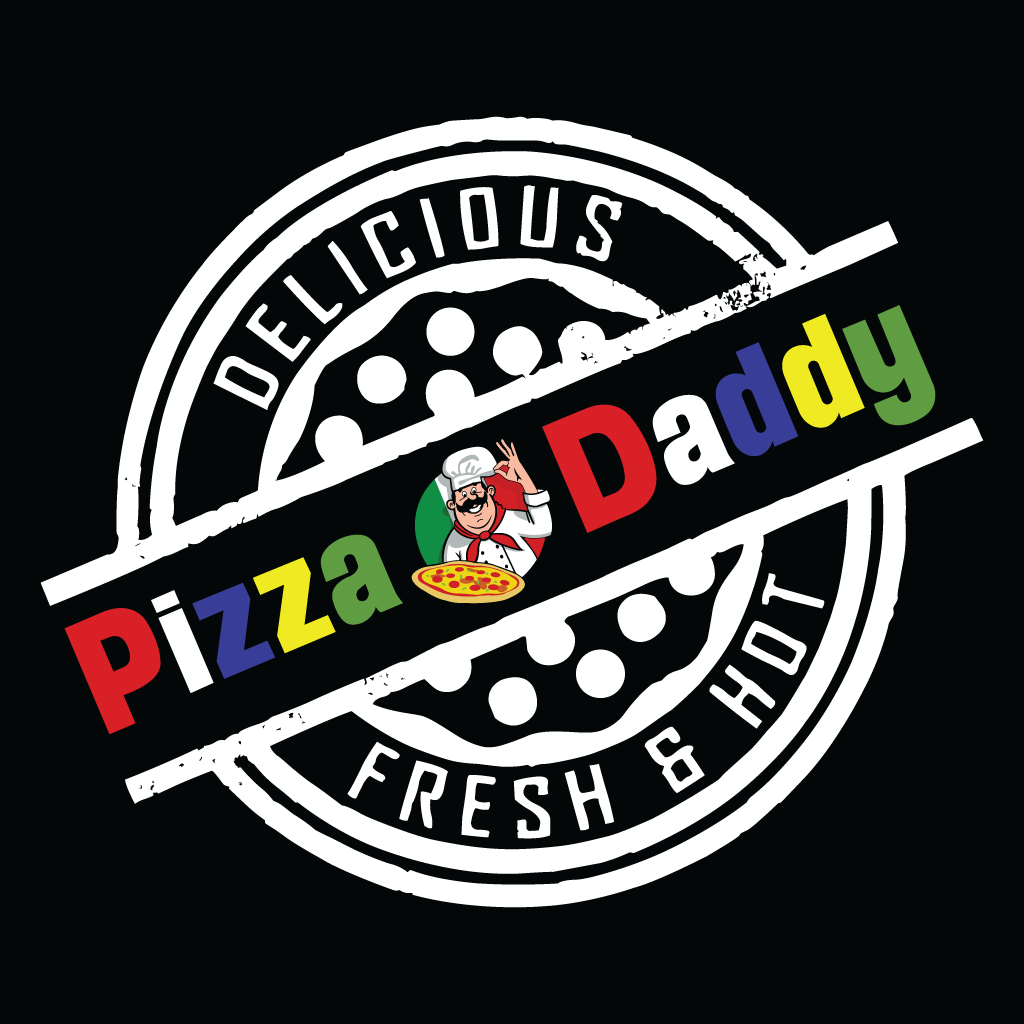 Pizza Daddy  Takeaway Logo