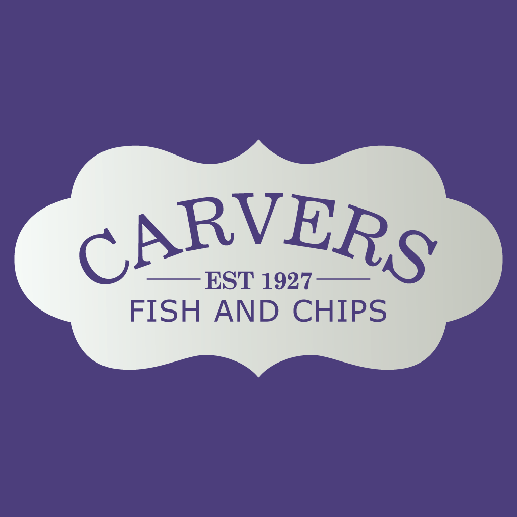 Carvers Fish and Chips Restaurant Online Takeaway Menu Logo