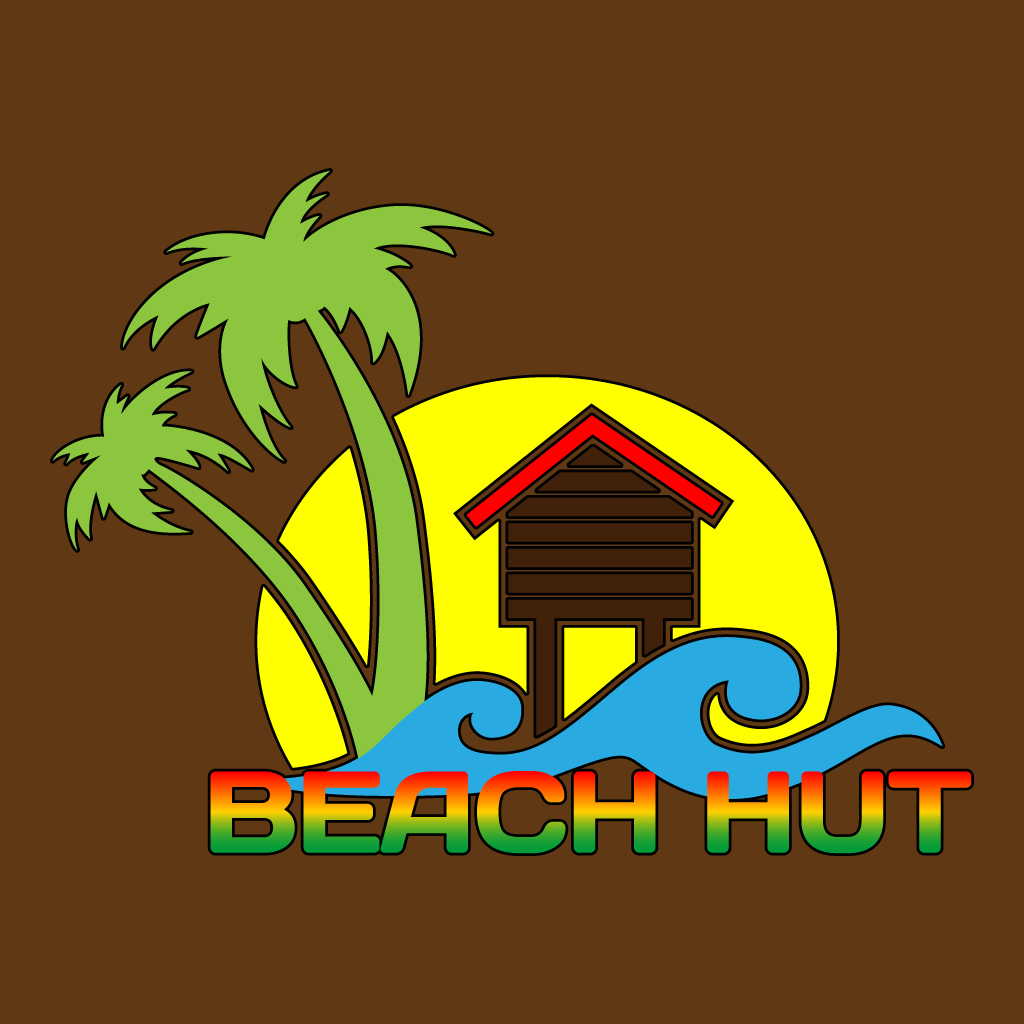 Beach Hut Caribbean Takeaway Takeaway Logo