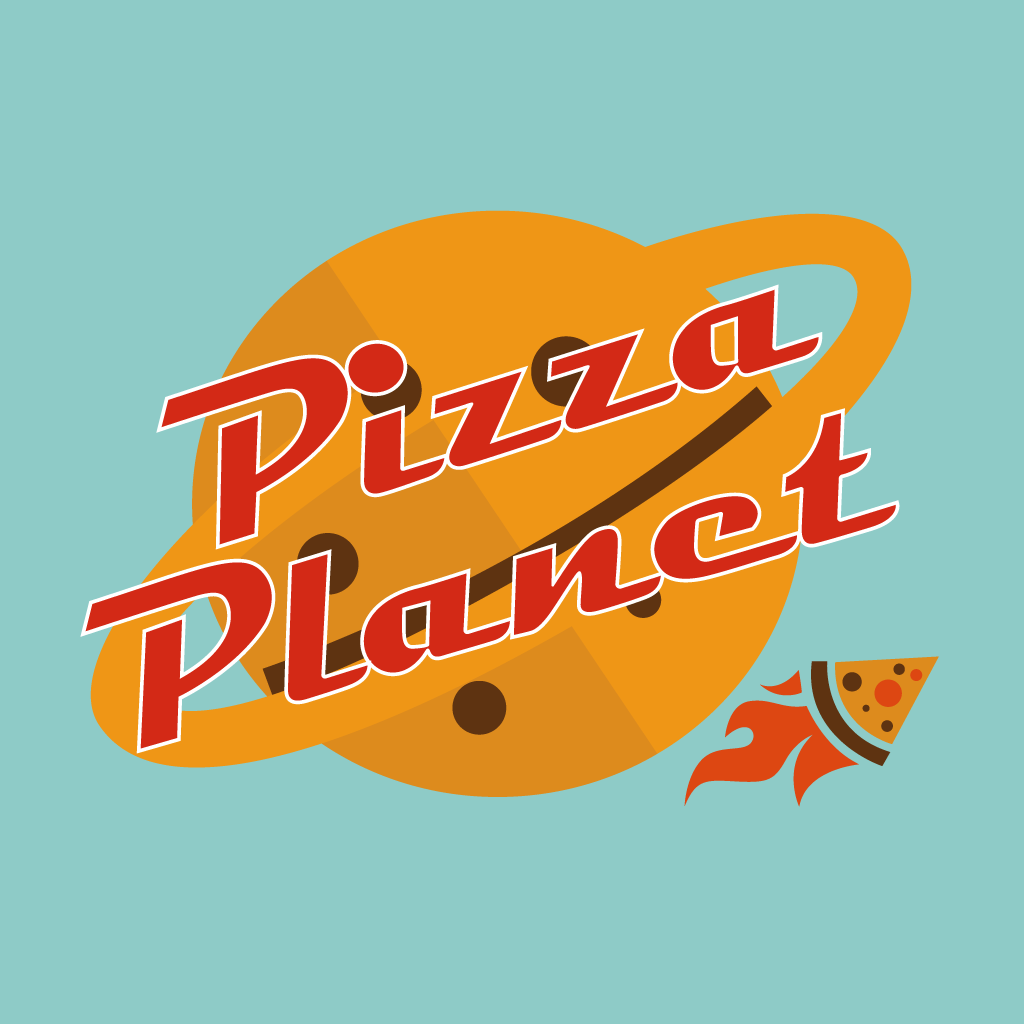 Pizza Planet  Takeaway Logo