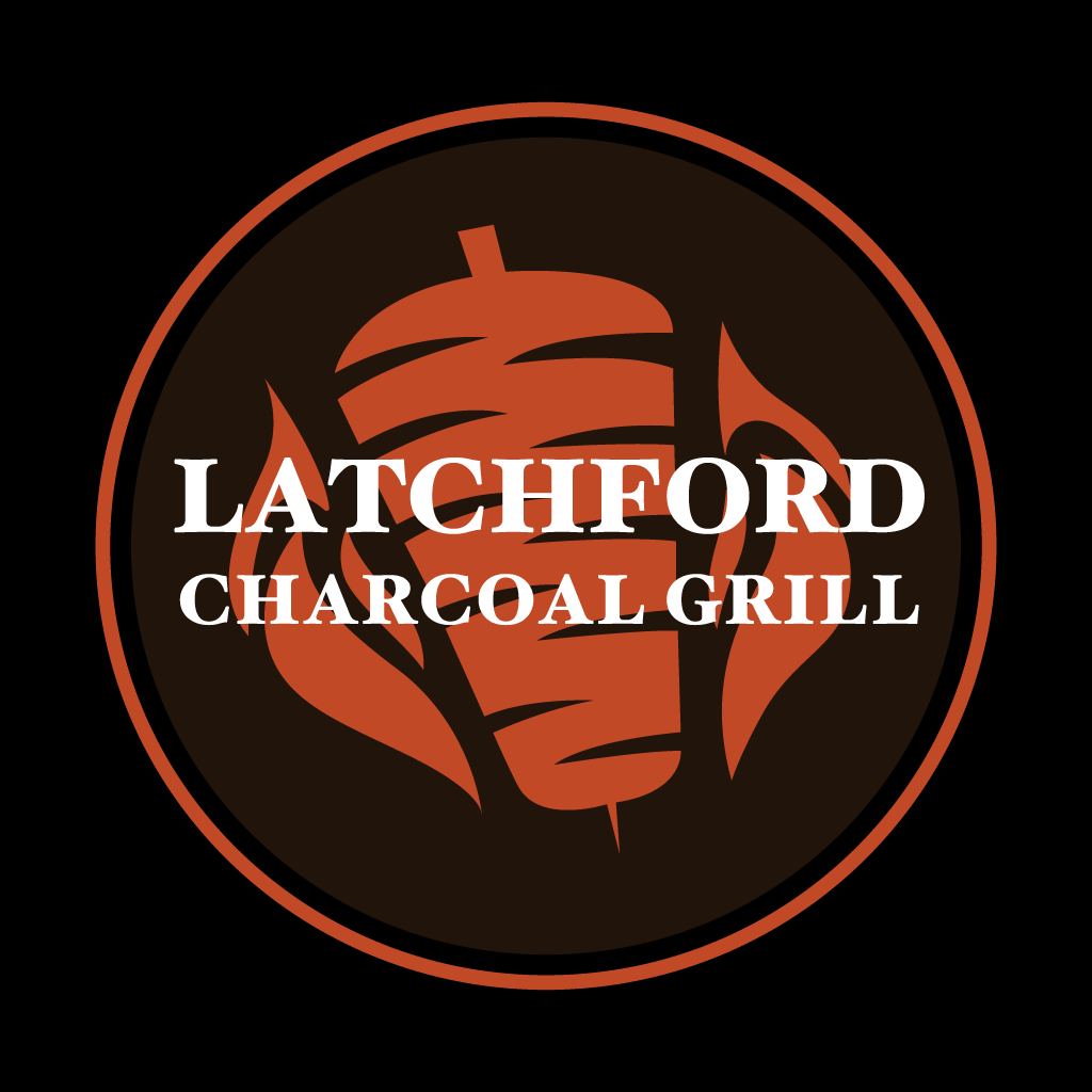 Latchford Charcoal Grill Takeaway Logo