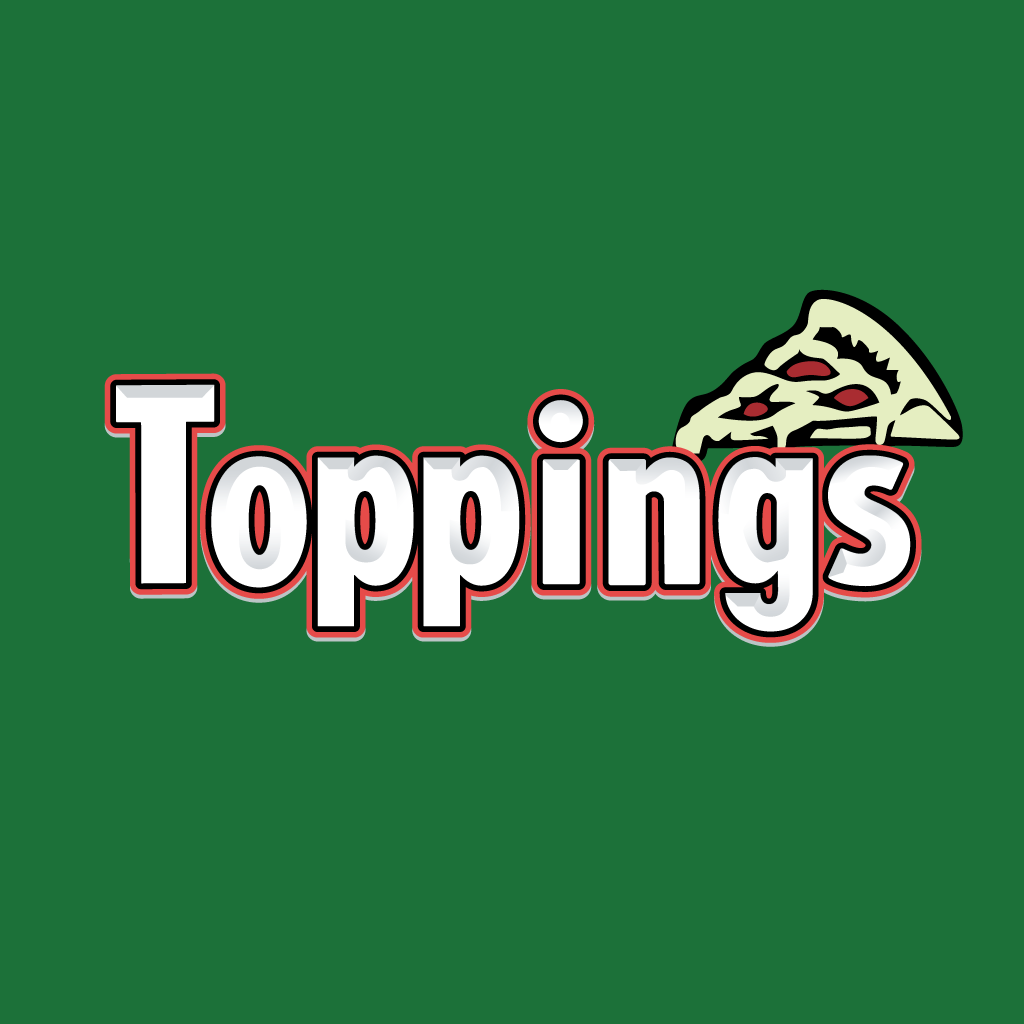 Toppings Online Takeaway Menu Logo