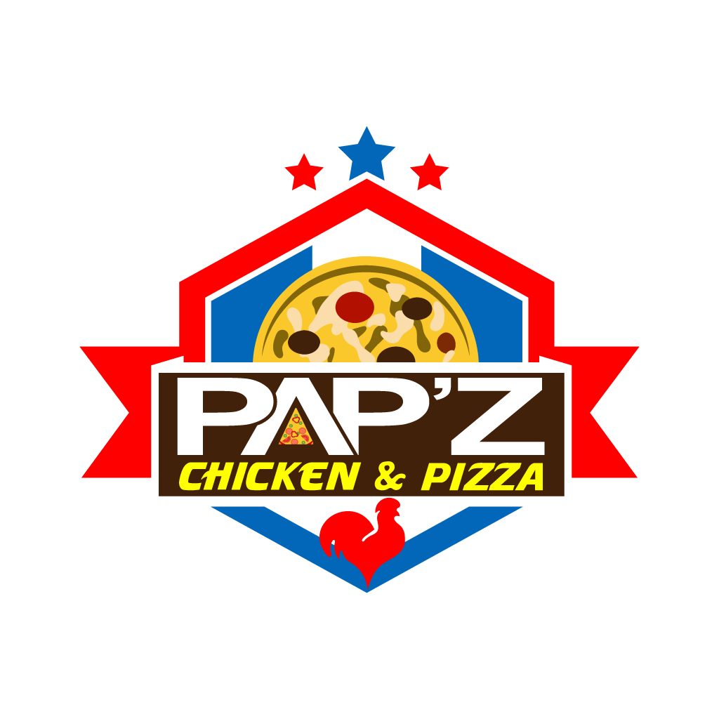 Pap'z Chicken & Pizza Online Takeaway Menu Logo