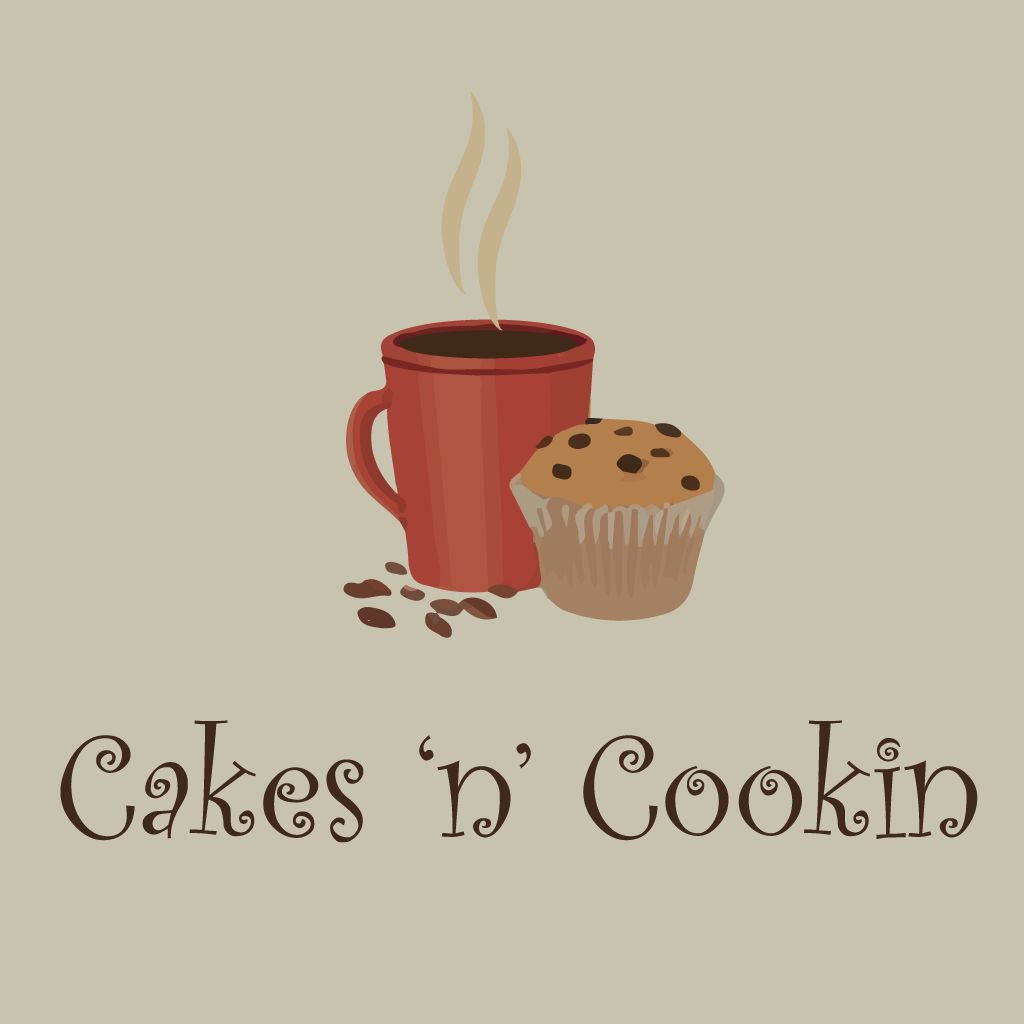 Cakes n Cookin Cafe Online Takeaway Menu Logo