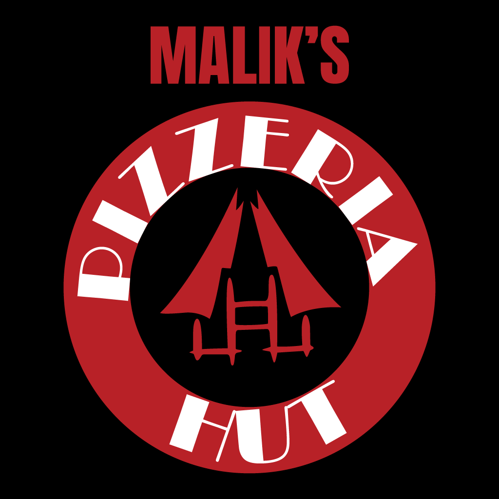 Maliks Pizzeria Hut Online Takeaway Menu Logo