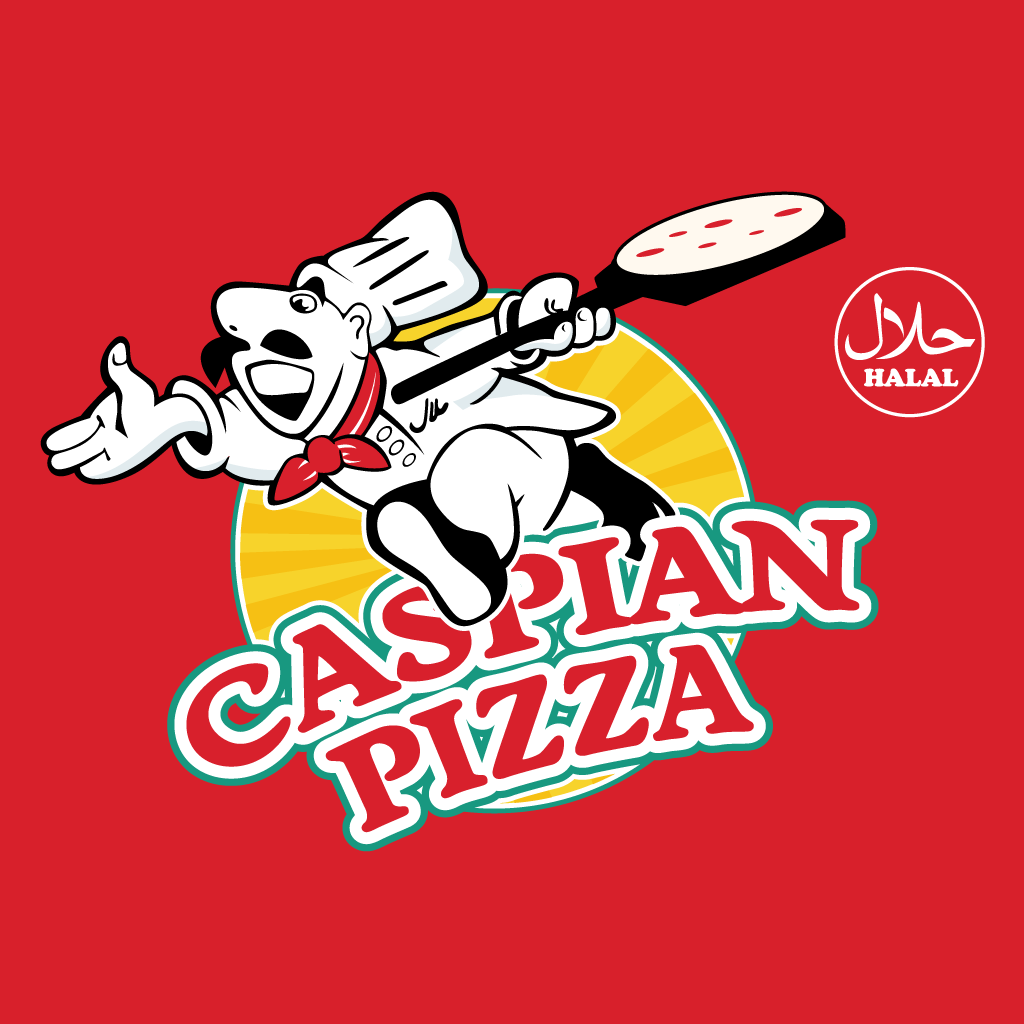 Caspian Pizza  Online Takeaway Menu Logo