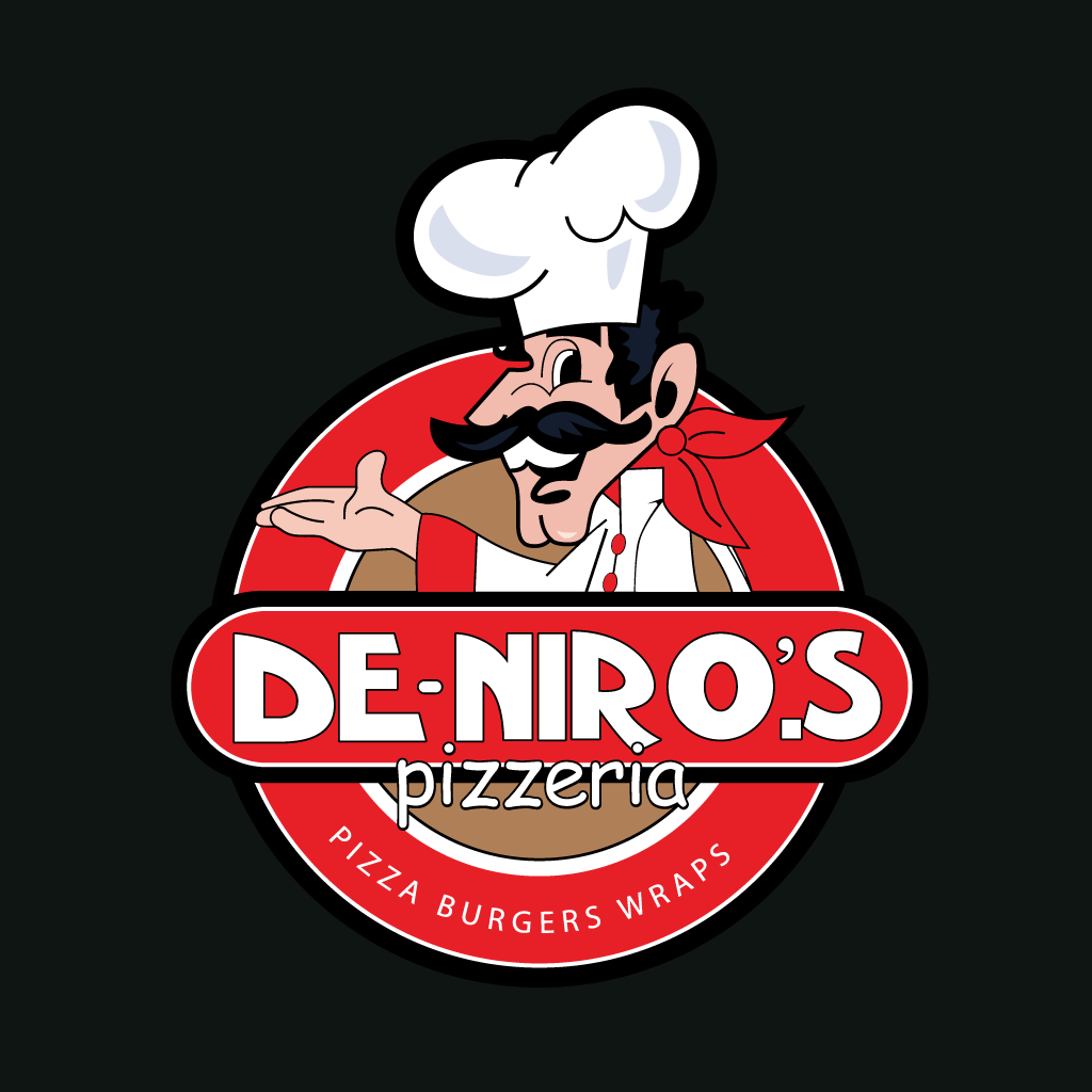 De-Niro's Pizzeria  Online Takeaway Menu Logo