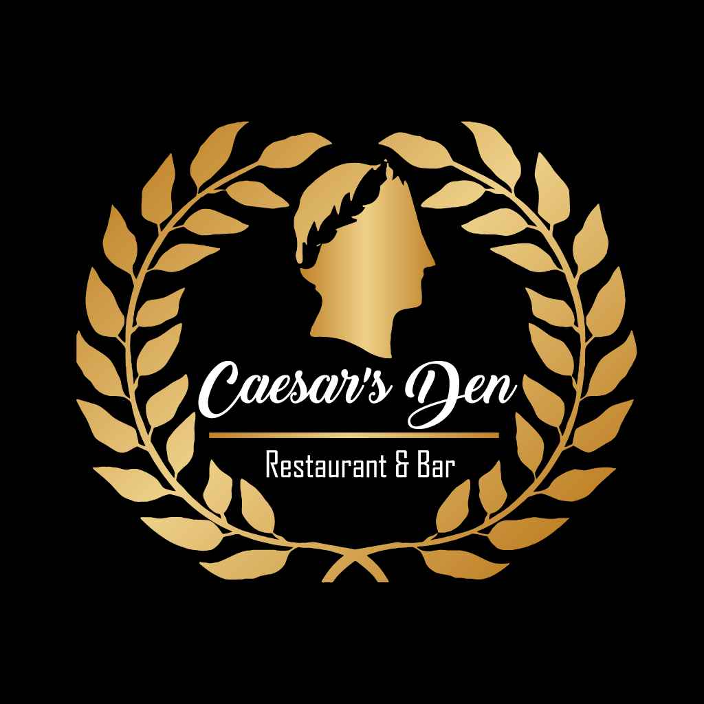 Caesars Den Restaurant and Bar Online Takeaway Menu Logo