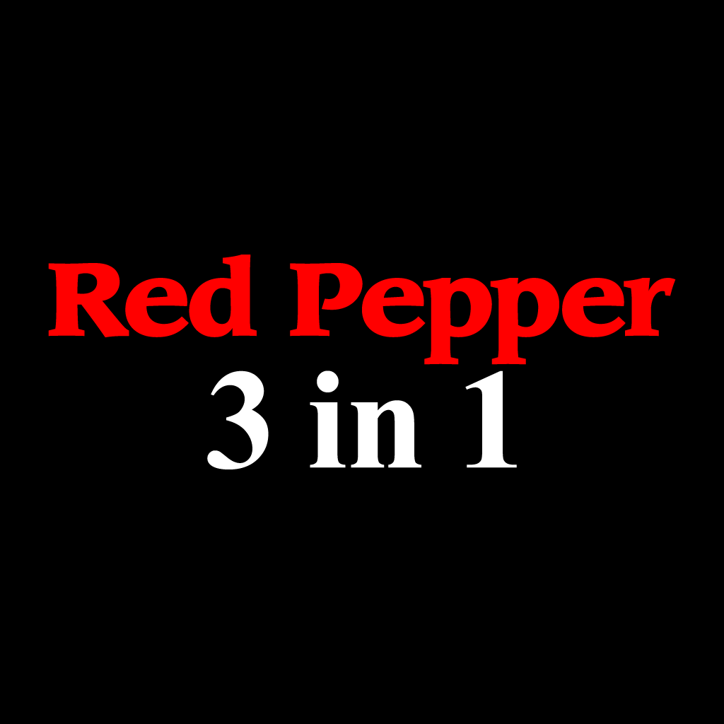 Red Pepper 3 in One  Online Takeaway Menu Logo