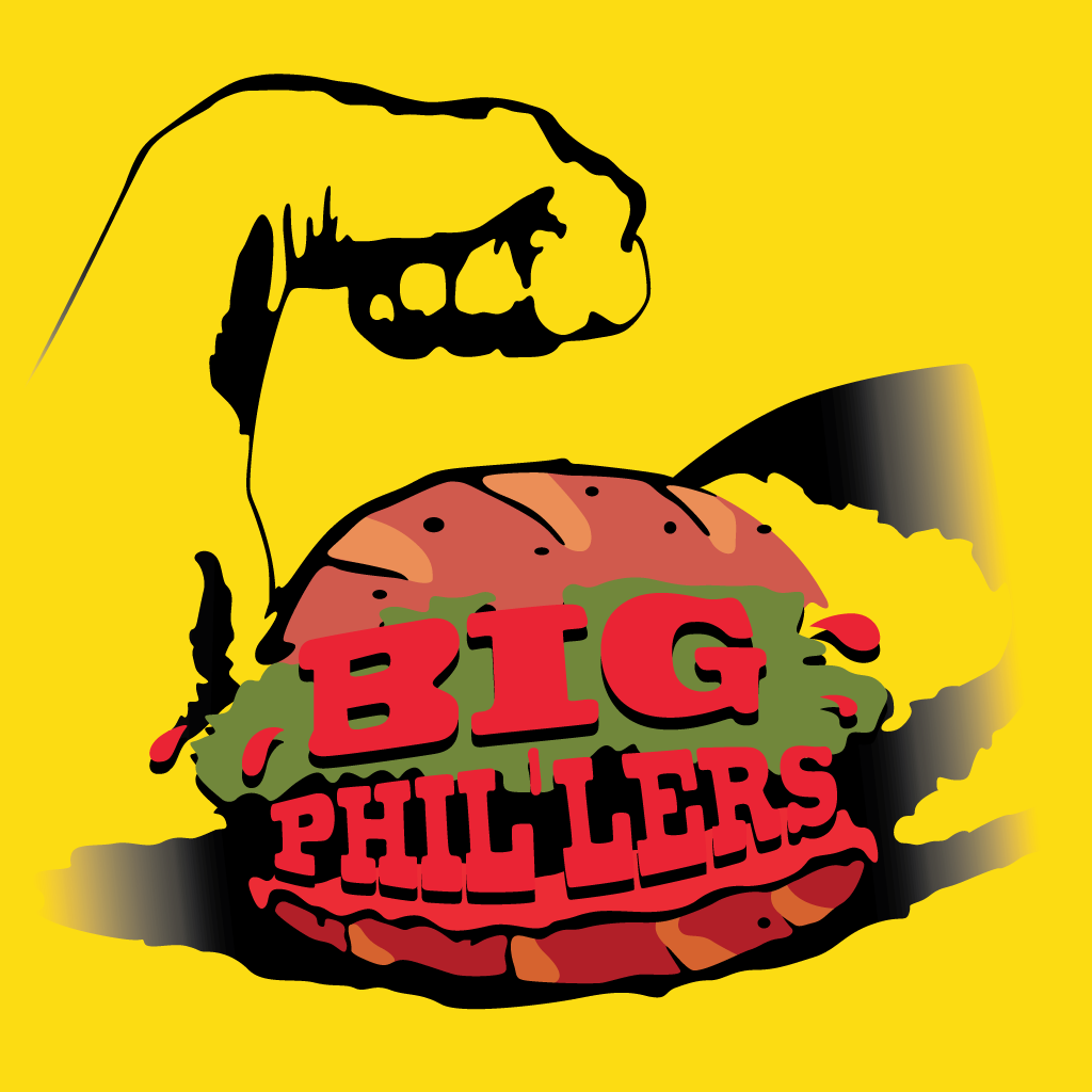 Bigger Phil'lers Takeaway Logo