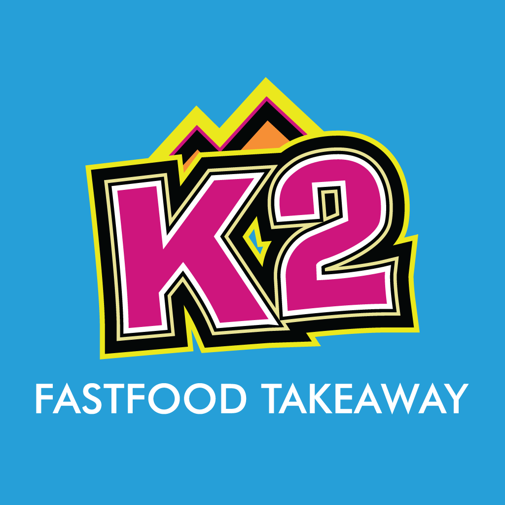 K2 Fastfood Takeaway Logo